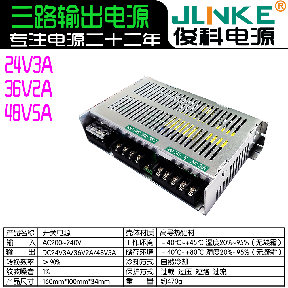 24V3A/36V2A/48V5A
